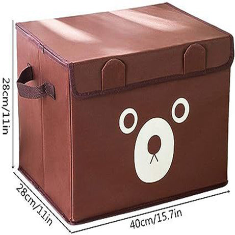Pack of 2 Foldable Panda Storage Box