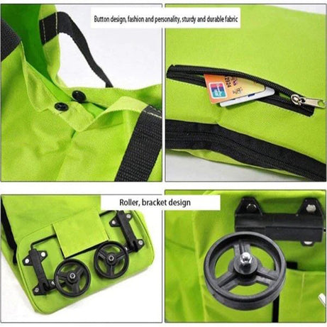Foldable Shopping Trolley Bag