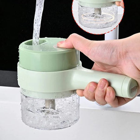 Handheld Electric Chopper Vegetable Cutter Set Food Chopper Multifunction