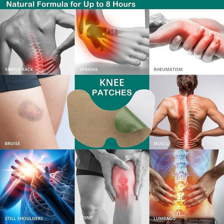 Knee Pain Relief Patches For Instant Relief (Pack Of 10)