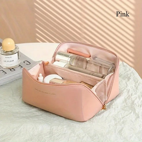 Leather Makeup Bag
