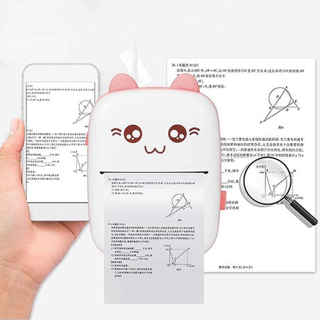 Mini Portable Pocket Thermal Printer Wireless Bluetooth Printer Printing Machine 57mm