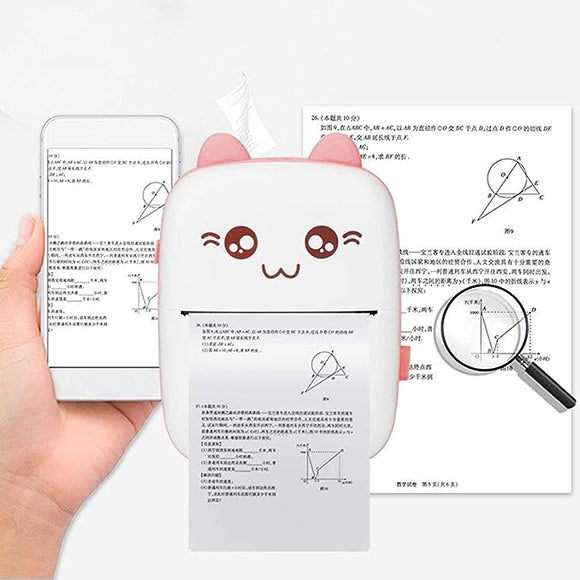 Mini Portable Pocket Thermal Printer Wireless Bluetooth Printer Printing Machine 57mm