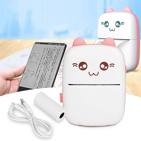 Mini Portable Pocket Thermal Printer Wireless Bluetooth Printer Printing Machine 57mm