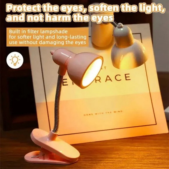 Mini Portable Reading Book Lamp