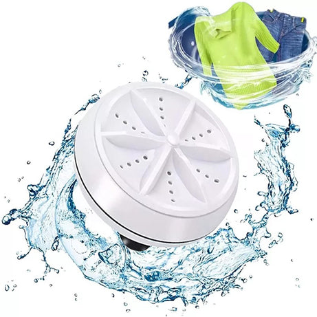 Mini Portable Ultrasonic Turbine Washing Machine