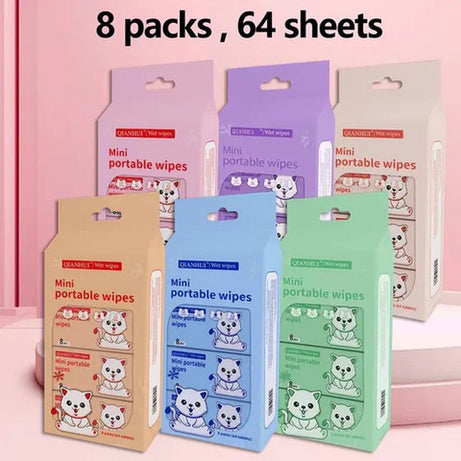 Mini Portable Wet Wipes