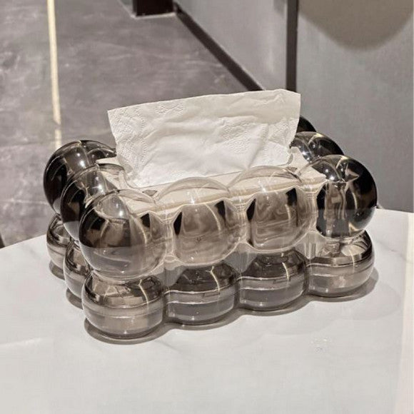 Modern Acrylic Bubble Tissue Napkin Holder