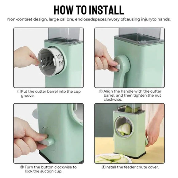 Multifunctional Vegetable Slicer Cutter Chopper