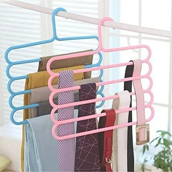 Pack Of 4 – 5 Layers Multipurpose Clothes Hanger