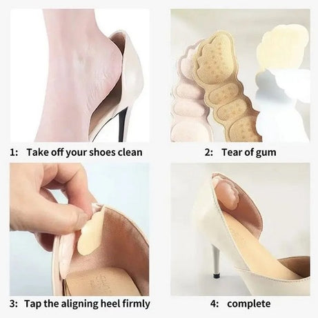 Pack of 4 Butterfly Shoe Insole