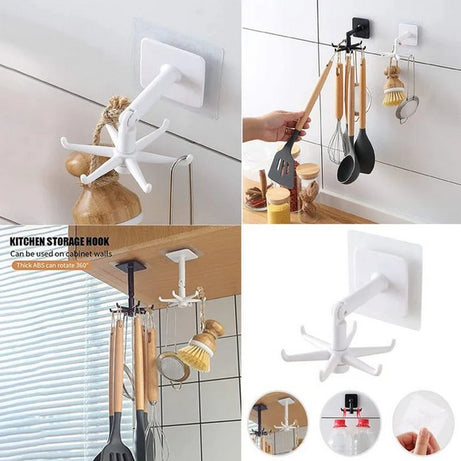 (Pack of 2) Spoon Rotating Hook
