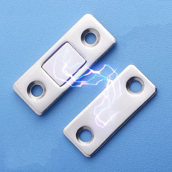 Pack of 3 Hidden Door Closer Magnetic
