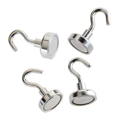 (Pack of 4) Cruise Cabin Magnetic Hooks