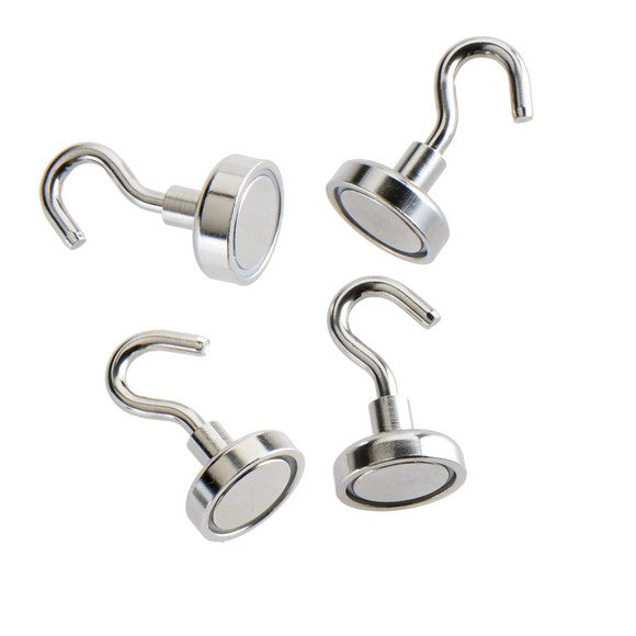 (Pack of 4) Cruise Cabin Magnetic Hooks