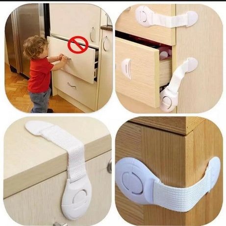 Pack of 5 - Child Safety Locks for Drawers