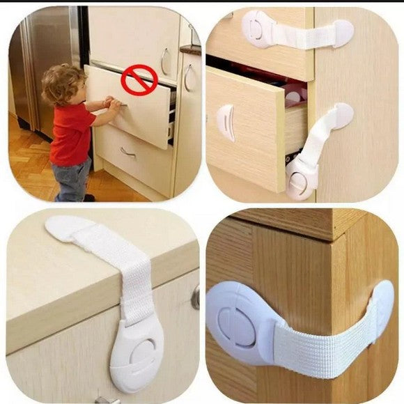 Pack of 5 - Child Safety Locks for Drawers