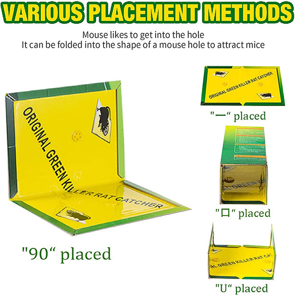 (Pack of 5) Mouse And Rat Glue Trap Board