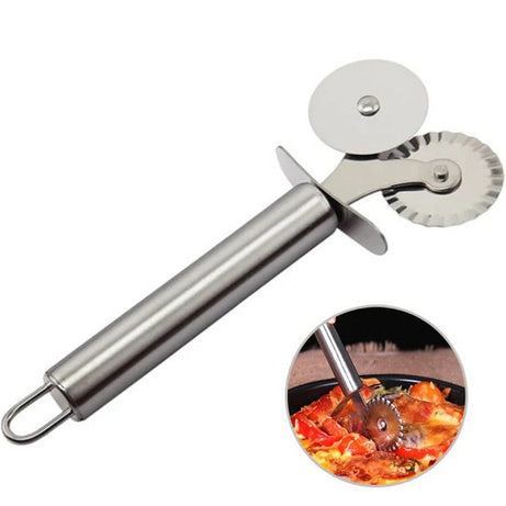 Pizza & Dough Cutter Stainless Steel