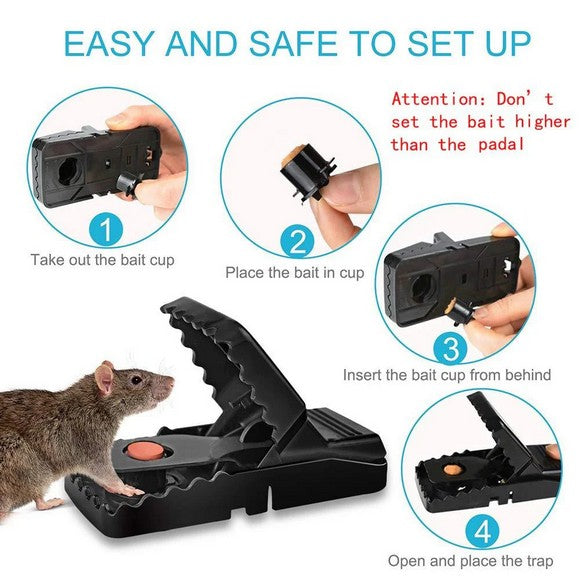 Plastic Mouse Trap Rat Catcher