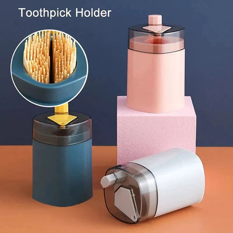 Pop-Up Automatic Toothpick Dispenser Toothpick Holder