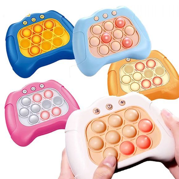 Pop It Quick Push Game Console