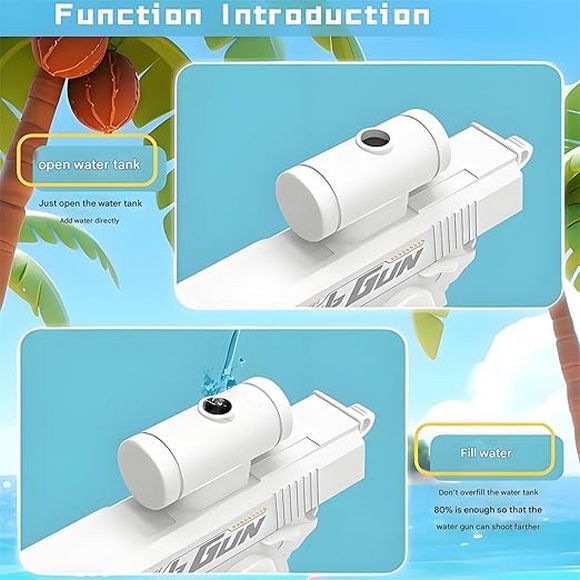 Prank Two-Way Water Gun, Water Gun Prank Can Spray from Front and Back