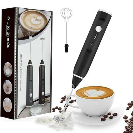 Rechargeable Electric Coffee Mixer