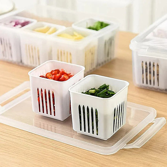 Refrigerator Food Fresh Box 6-In-1