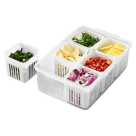 Refrigerator Food Fresh Box 6-In-1