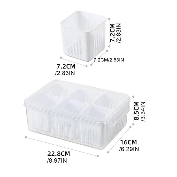 Refrigerator Food Fresh Box 6-In-1