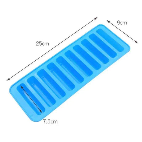 Silicone Ice Cube Tray for Perfectly Shaped Ice Cubes