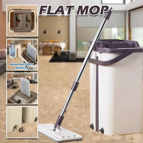 Scratch Flat Mop Self Wash and Squeeze