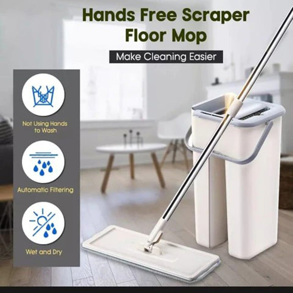 Scratch Flat Mop Self Wash and Squeeze