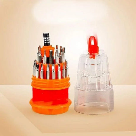 Screwdriver Set, Steel 31 in 1 with 30 Screwdriver Bits, Professional Magnetic Driver Set