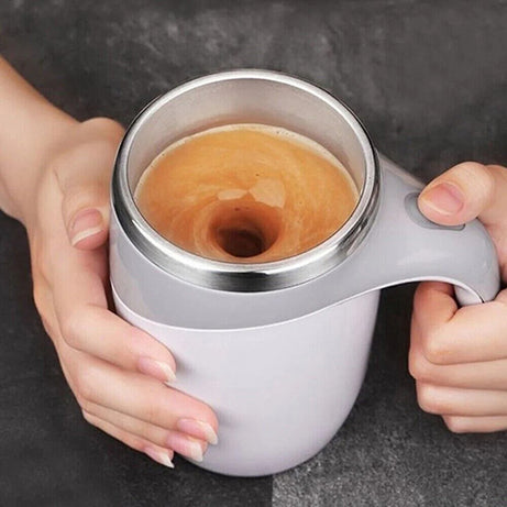 Self Stirring Mixing Mug