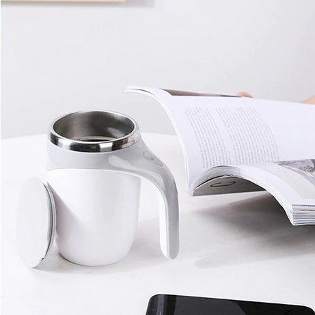Self Stirring Mixing Mug