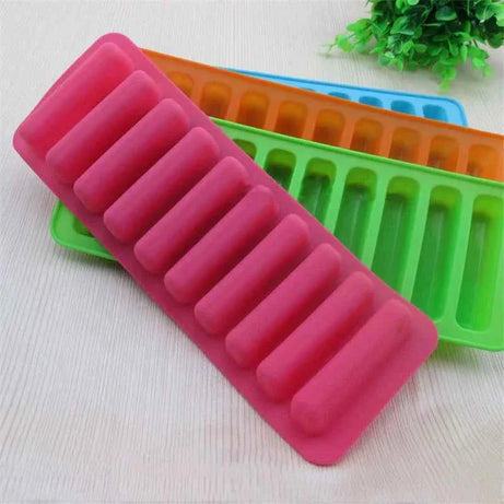 Silicone Ice Cube Tray for Perfectly Shaped Ice Cubes
