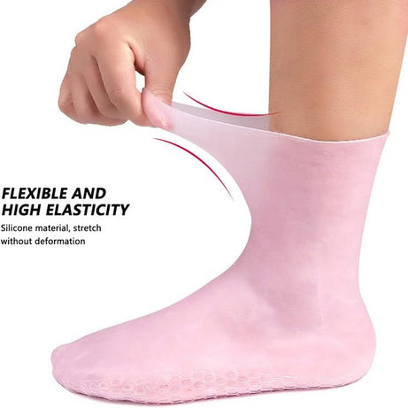Silicon Moisturizing Gel Socks
