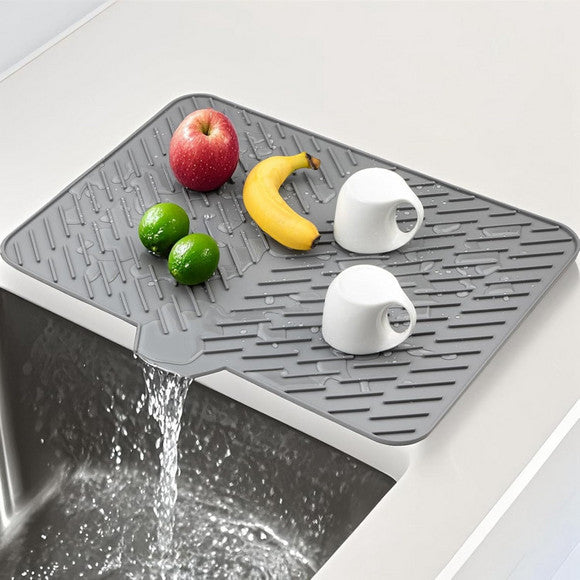 Silicone Dish Drying Mat for Kitchen Counter