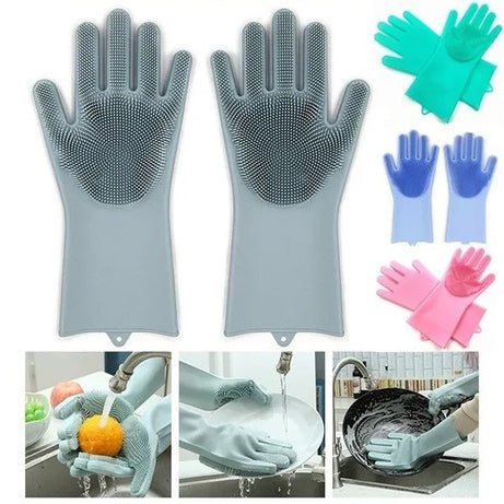 Silicone Dishwashing Gloves