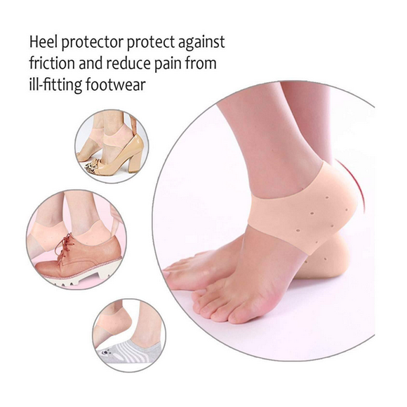 Silicone Half Heel (4 Pair)