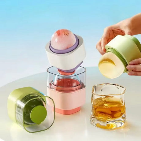 Silicone Ice Ball Mold, Crystal Ice Ball Maker