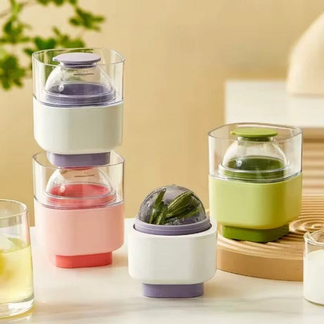 Silicone Ice Ball Mold, Crystal Ice Ball Maker