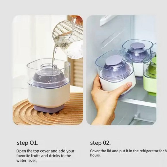 Silicone Ice Ball Mold, Crystal Ice Ball Maker