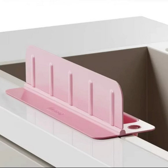 Silicone Splash Guard With Soap Holder, Sink Splash Guard With Drainer