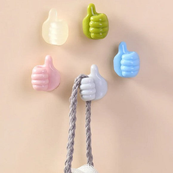 Silicone Thumb Wall Hook (20 Pcs)