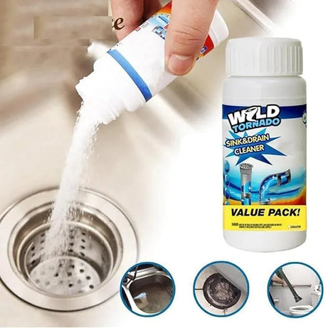 Sink and Drain Cleaner Chemical Powder