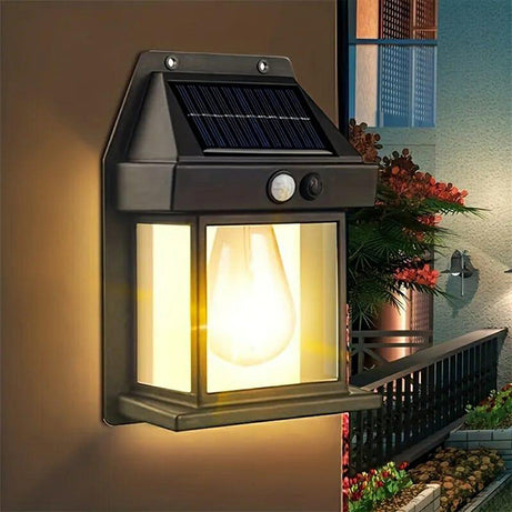 Solar Outdoor Wall Light With Motion Sensor