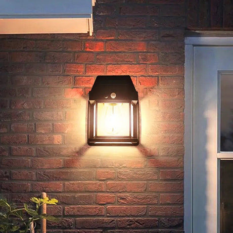 Solar Outdoor Wall Light With Motion Sensor